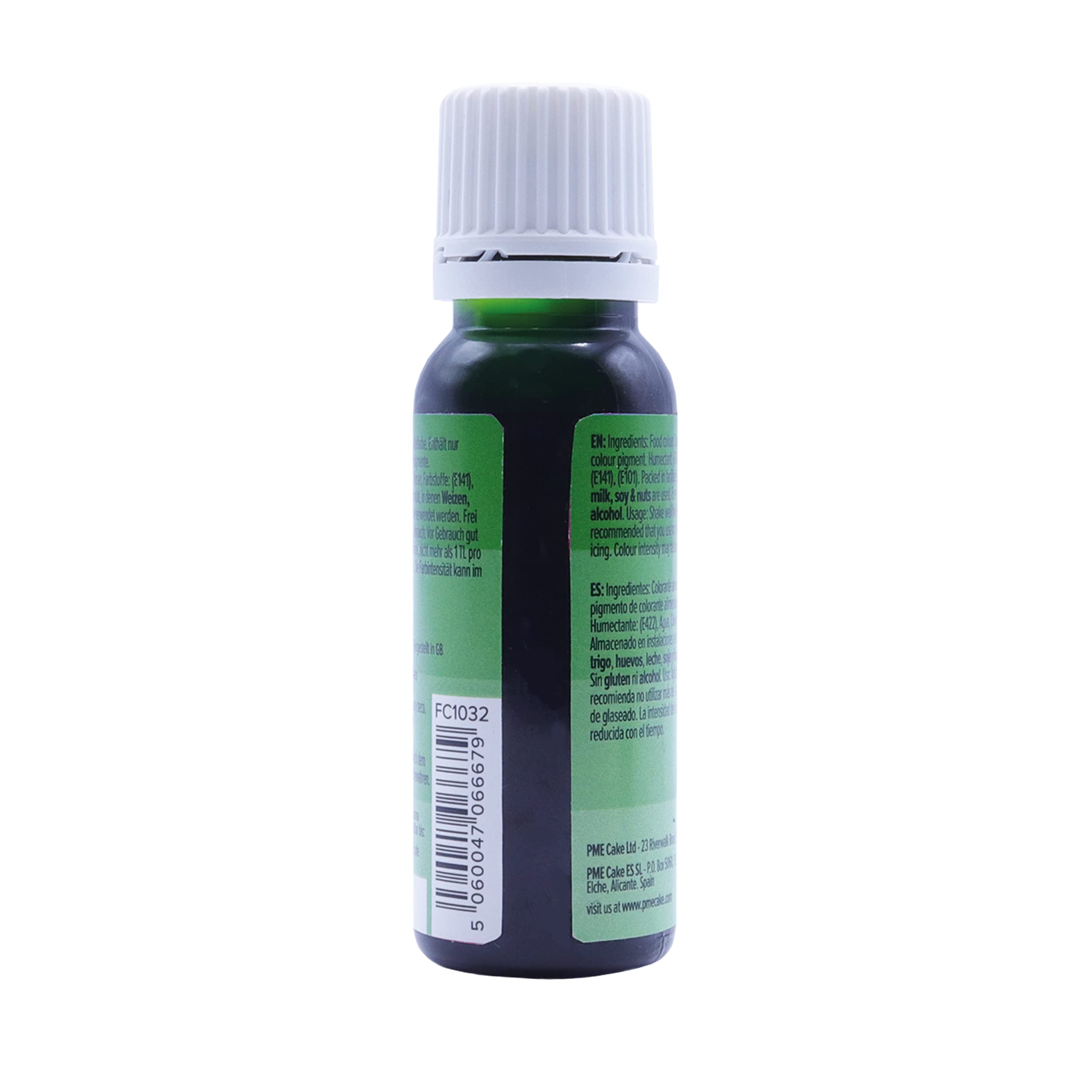 PME Juniper Green Liquid Food Colouring - 25ml 5