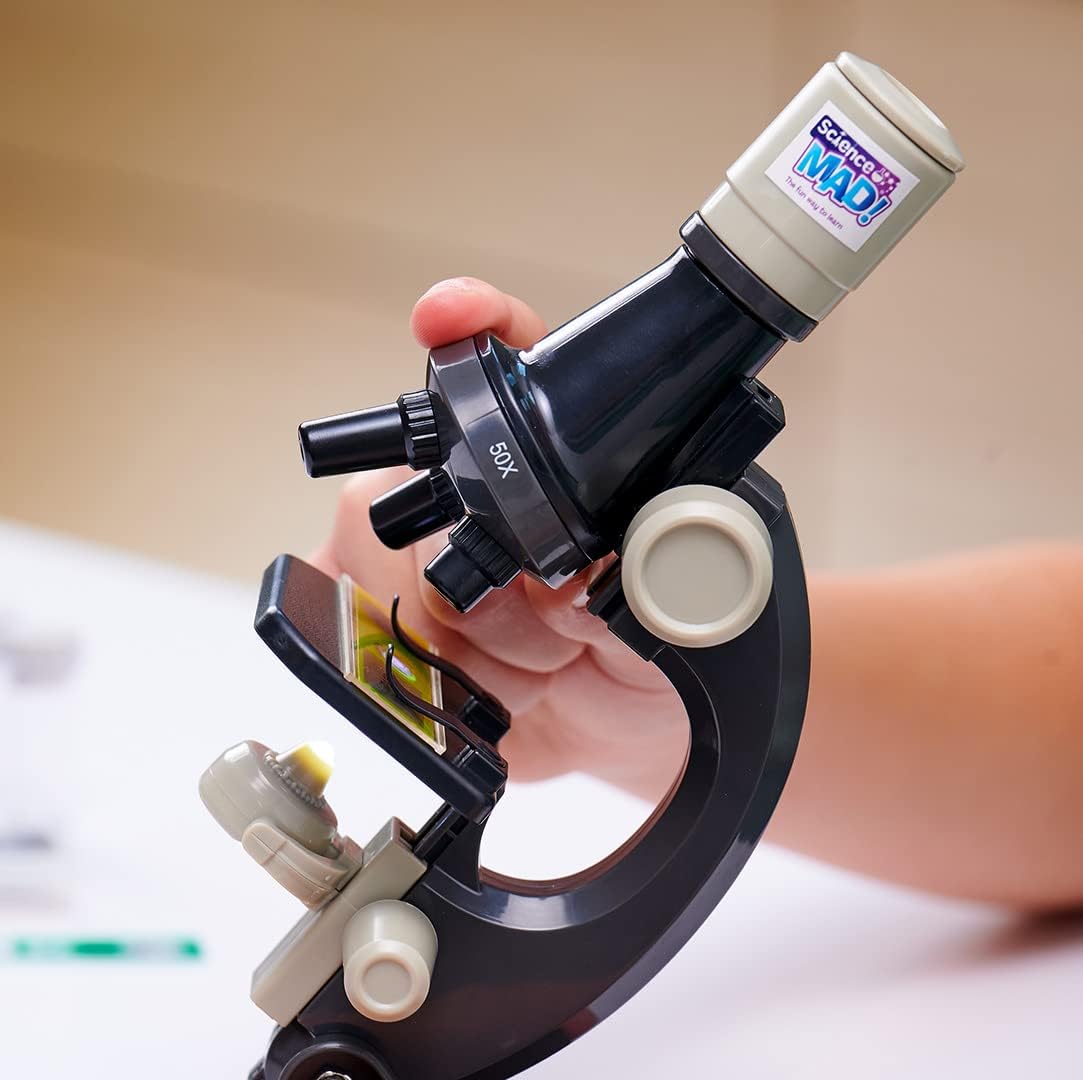 Science Mad SM45 Rose 100x Microscope - Educational STEM Toy for Kids 6+ 4