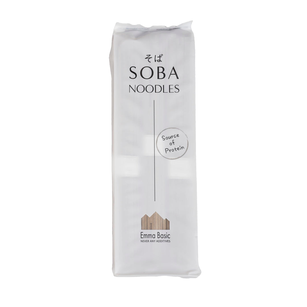 Emma Basic - Soba Noodles 250g | Source of Protein | Quick Cooking | Vegan