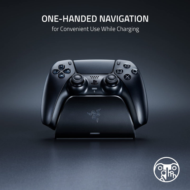 Razer Universal Quick Charging Stand for PlayStation 5 DualSense Controller - Midnight Black