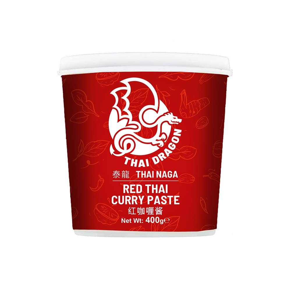 Thai Dragon - Red Curry Paste 400g Tub 1