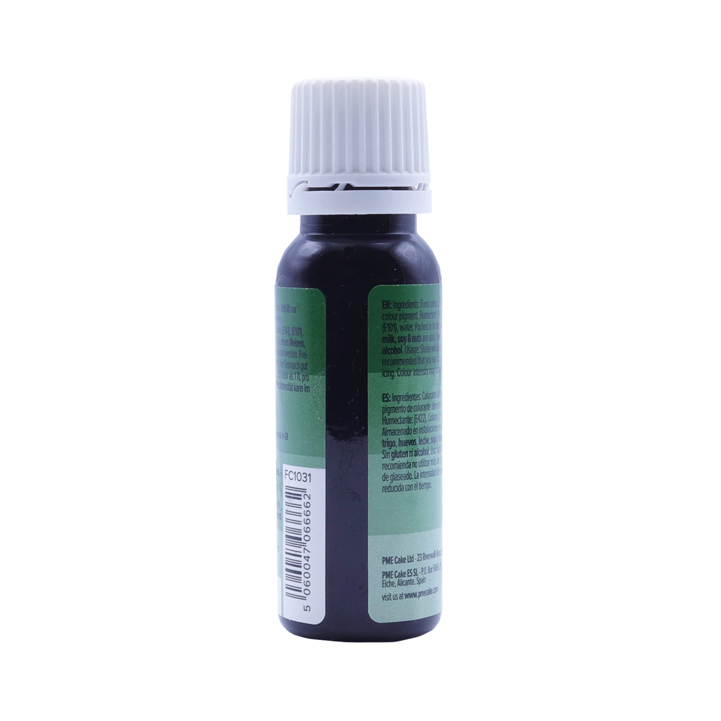 PME Natural Liquid Food Colouring - Moss Green (25ml) 3
