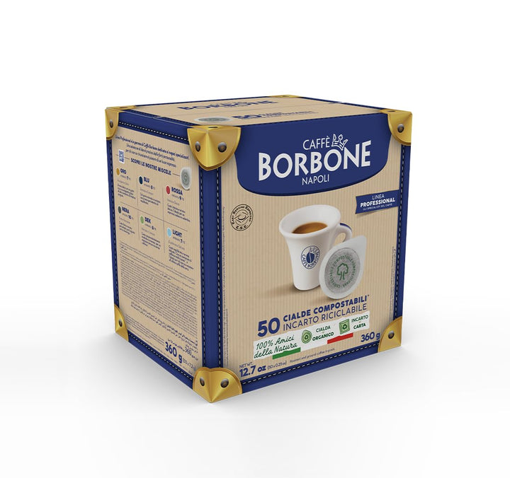 Caffè Borbone Decaffeinated Coffee Blend - 50 ESE Compatible Pods (44 mm)
