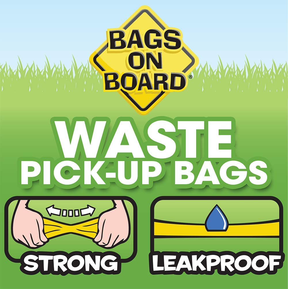 Bags on Board Dog Poo Bags - 140 Count, Leak Proof, Fashion Colors | 10 Rolls 5