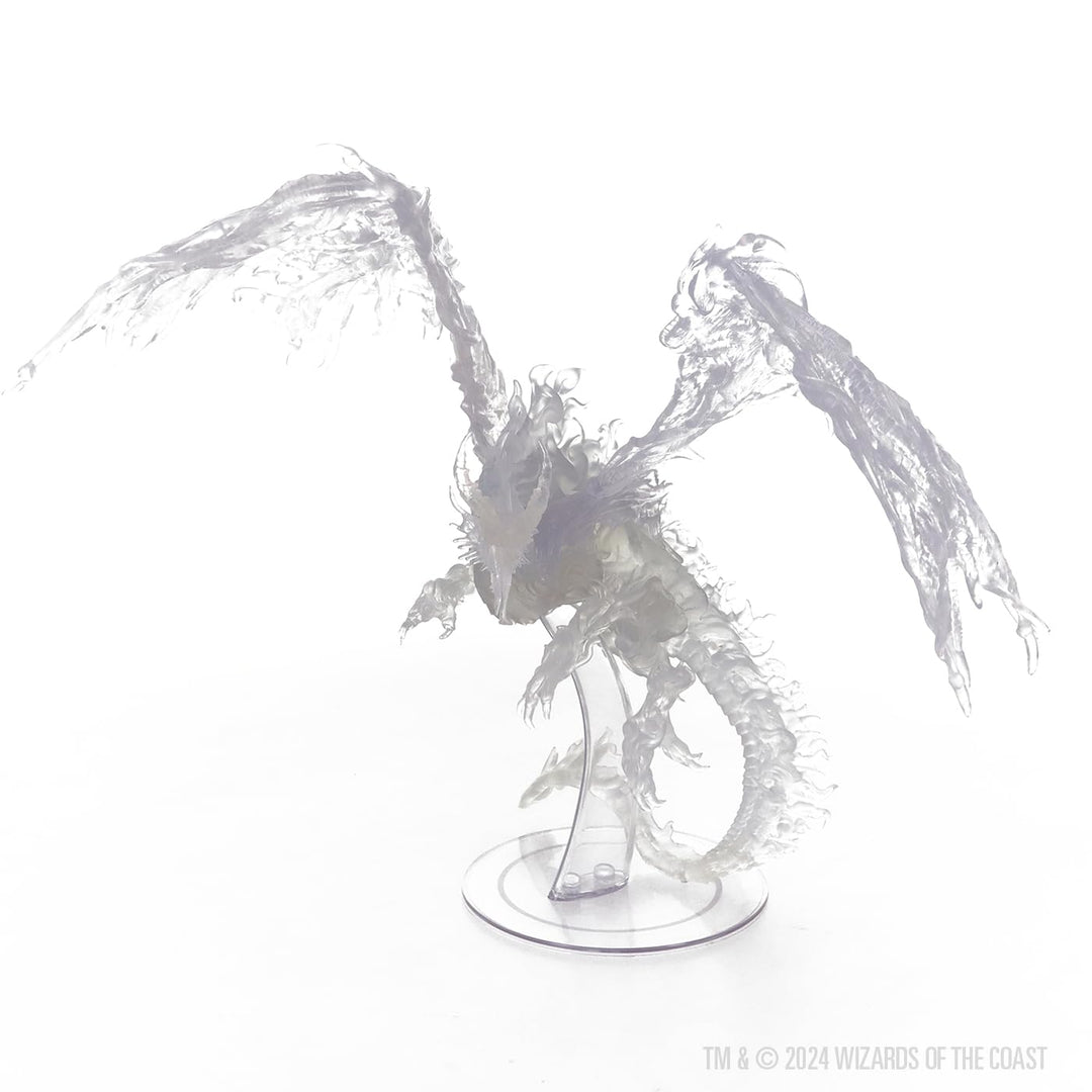 WizKids D&D Nolzur's Marvelous Miniatures Red Ghost Dragon Unpainted Miniature
