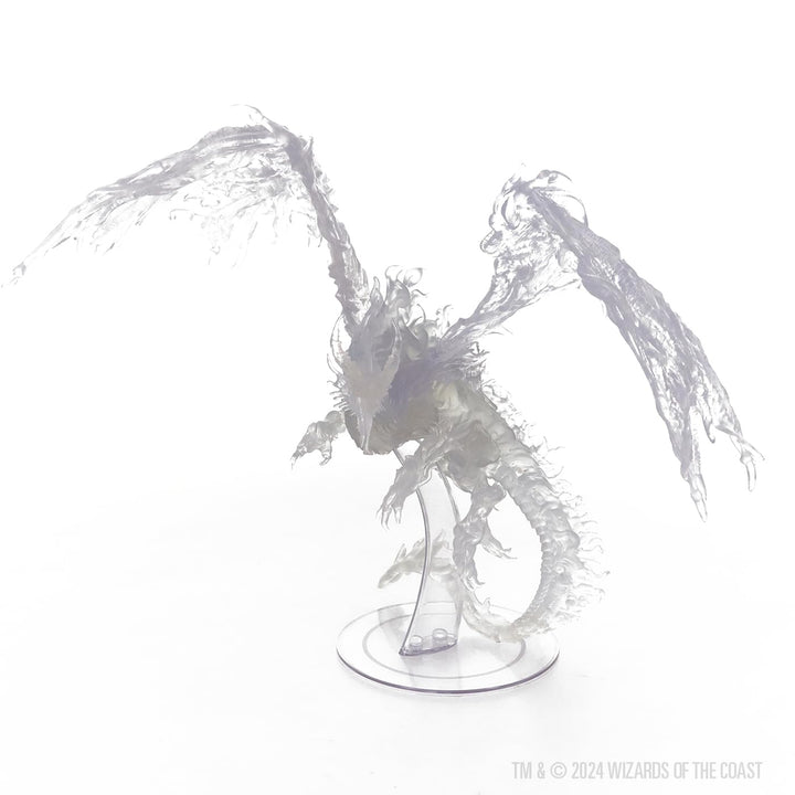 WizKids D&D Nolzur's Marvelous Miniatures Red Ghost Dragon Unpainted Miniature