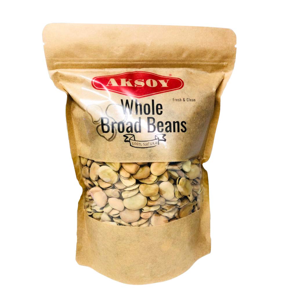 AKSOY Whole Broad Beans 1.25KG – Dried Legumes for Soups, Stews, Salads & Curries 1