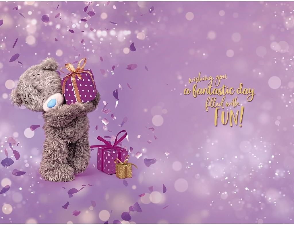 Me To You Tatty Teddy Age 10 Birthday Card | Woo Hoo! Have A Magical Day! | 5 x 8 in