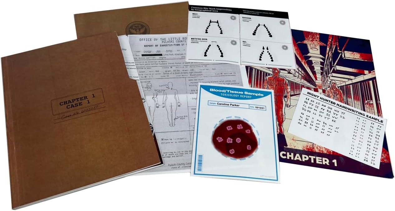 University Games The Night Hunter Murder Mystery Party Game 2