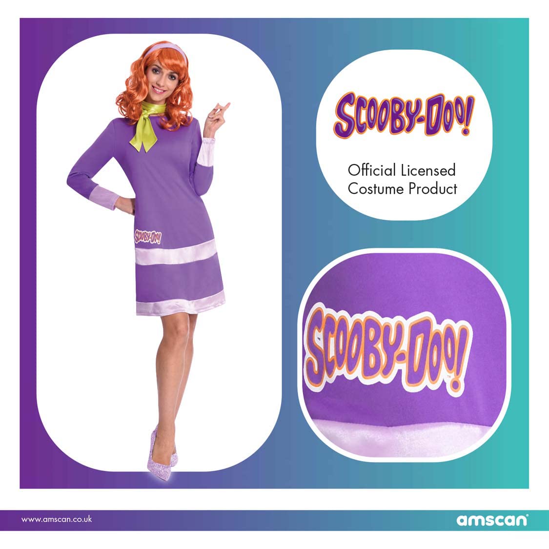 Amscan Daphne Scooby Doo Costume - Adult Ladies 7