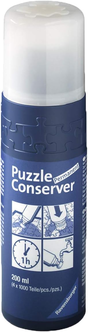 Ravensburger Puzzle Conserver for 1000-Piece Jigsaws - 200ml Adhesive for Puzzle Preservation 1