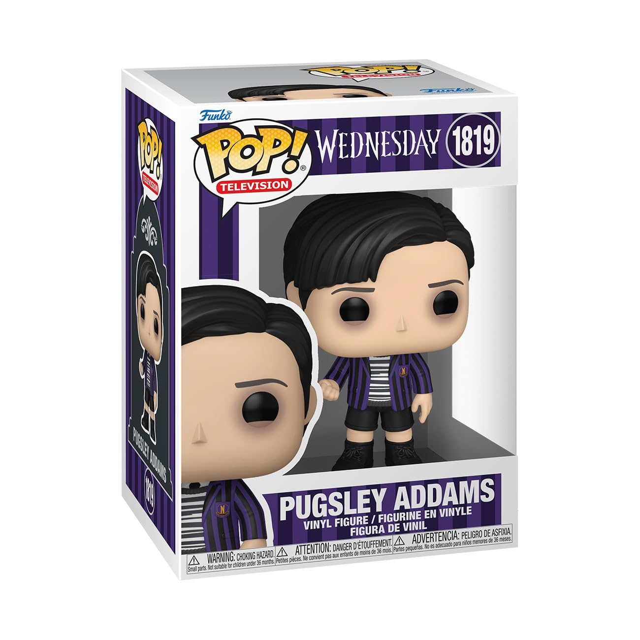 Funko Pop TV: Wednesday - Pugsley Vinyl Figure (79744) 1