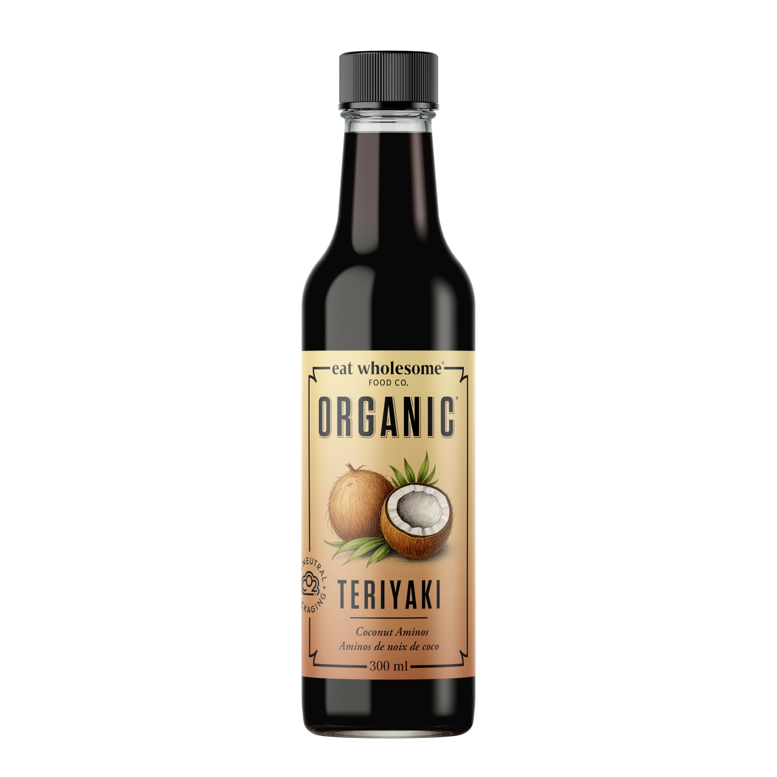 Eat Wholesome Organic Coconut Aminos Teriyaki - Naturally Fermented, Soy-Free, 300 ml 1