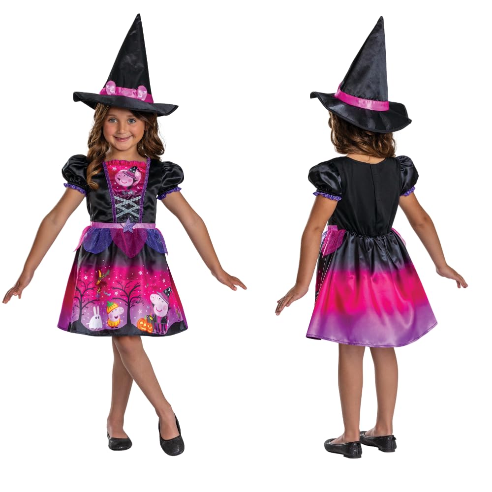 Peppa Pig Witch Costume - 4-6 Years 1