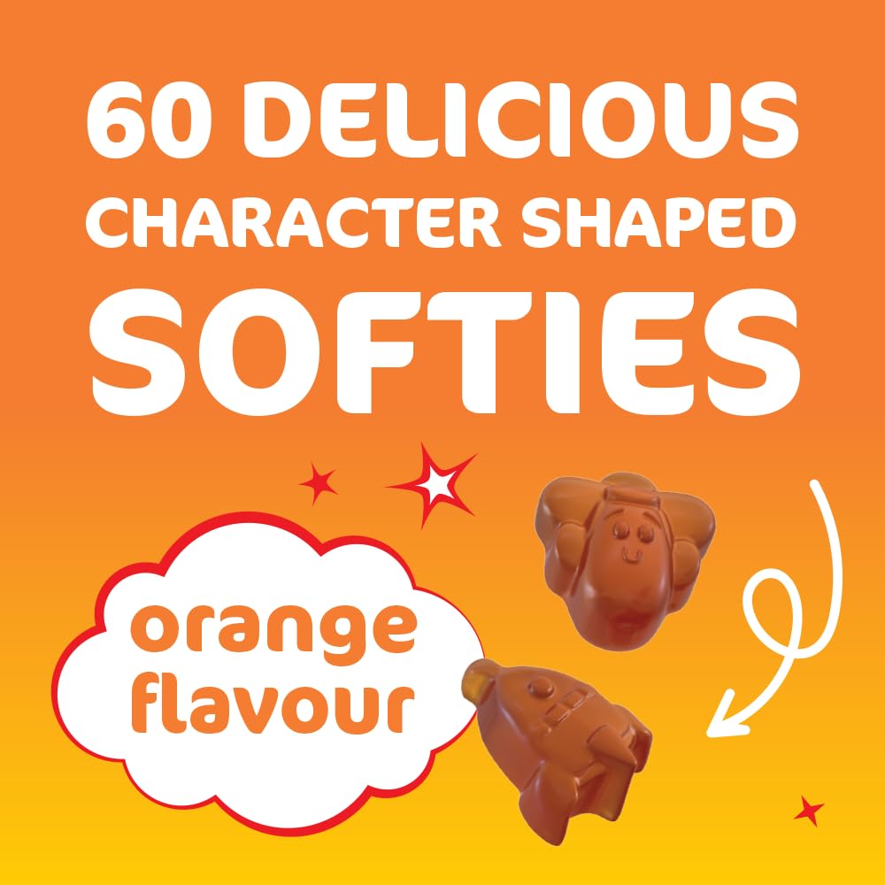 Haliborange Disney Pixar Toy Story Multivitamin & Omega-3 Softies for Kids | Orange Flavour | 60 Count 2