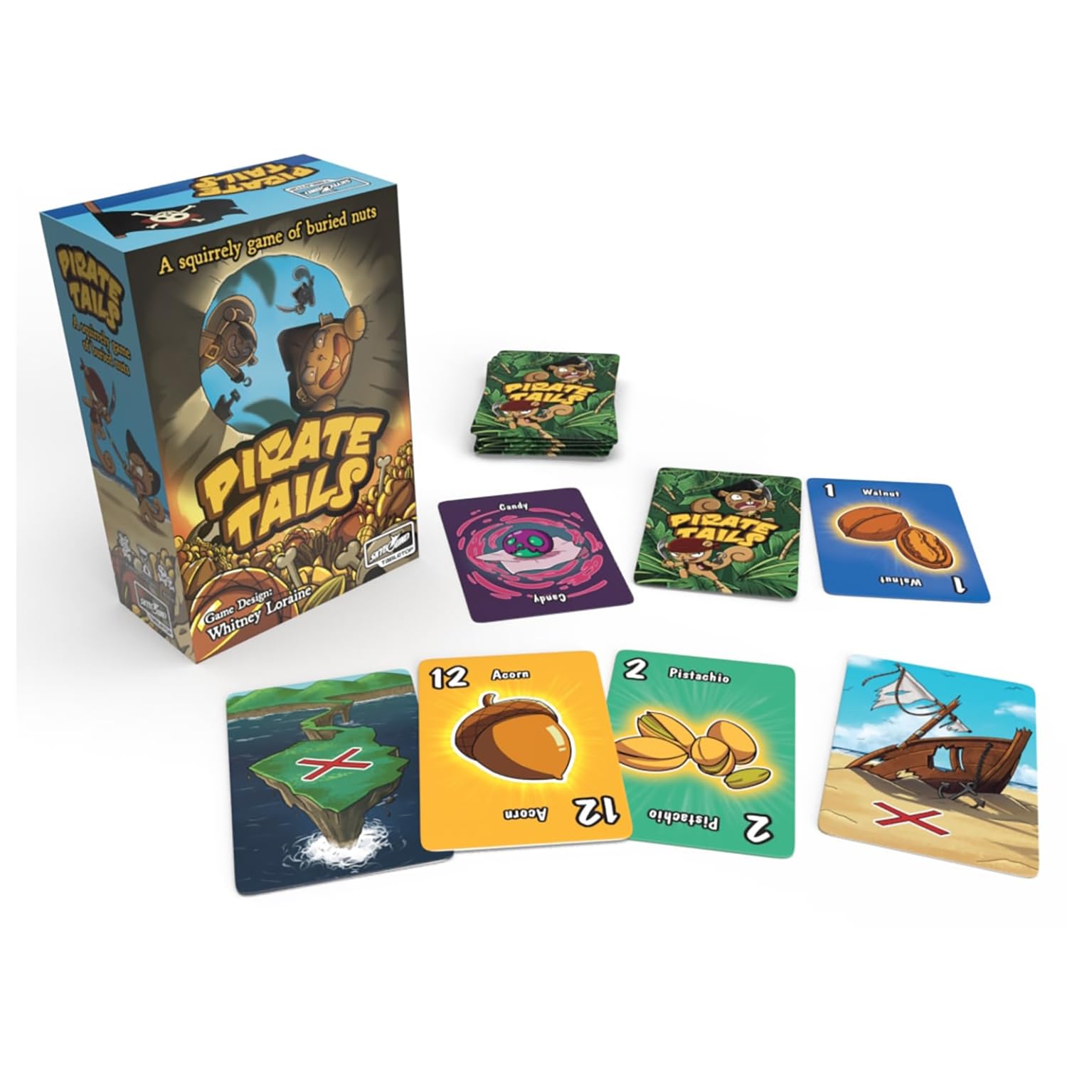 Skybound Pirate Tails Squirrley Board Game 4
