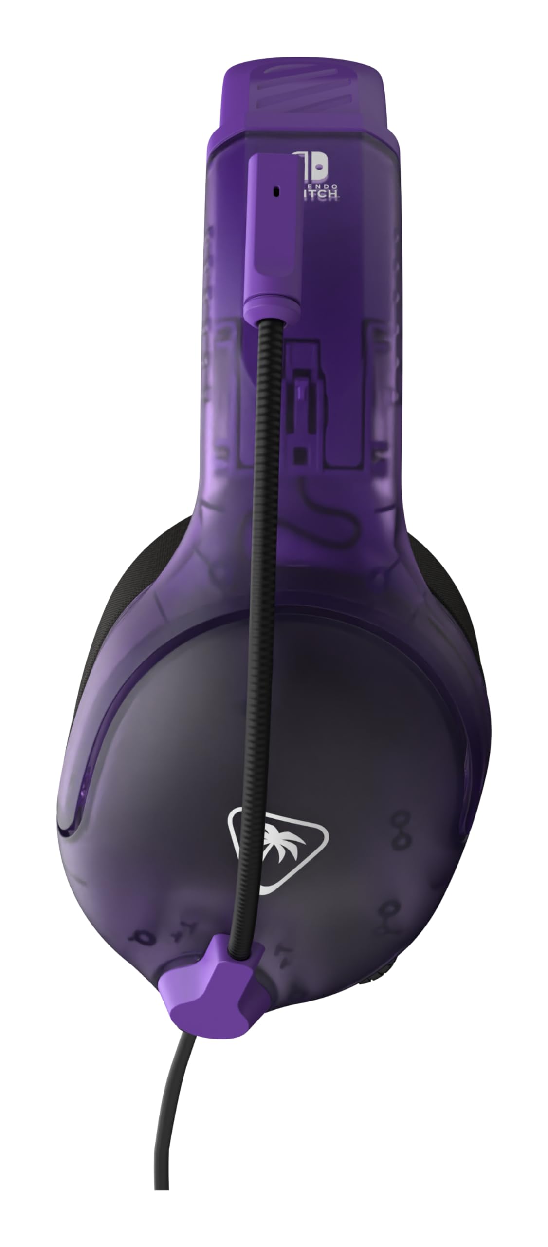 Turtle Beach Airlite Fit Wired Gaming Headset - Ghost Purple | 40mm Speakers | Flip-to-Mute Mic 2
