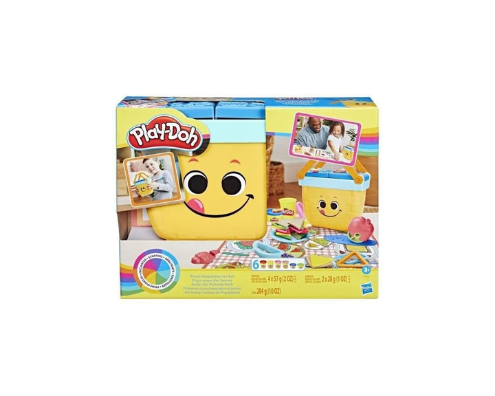 Play-Doh Picnic Shapes Starter Set - Preschool Arts & Crafts Toy for Ages 3+