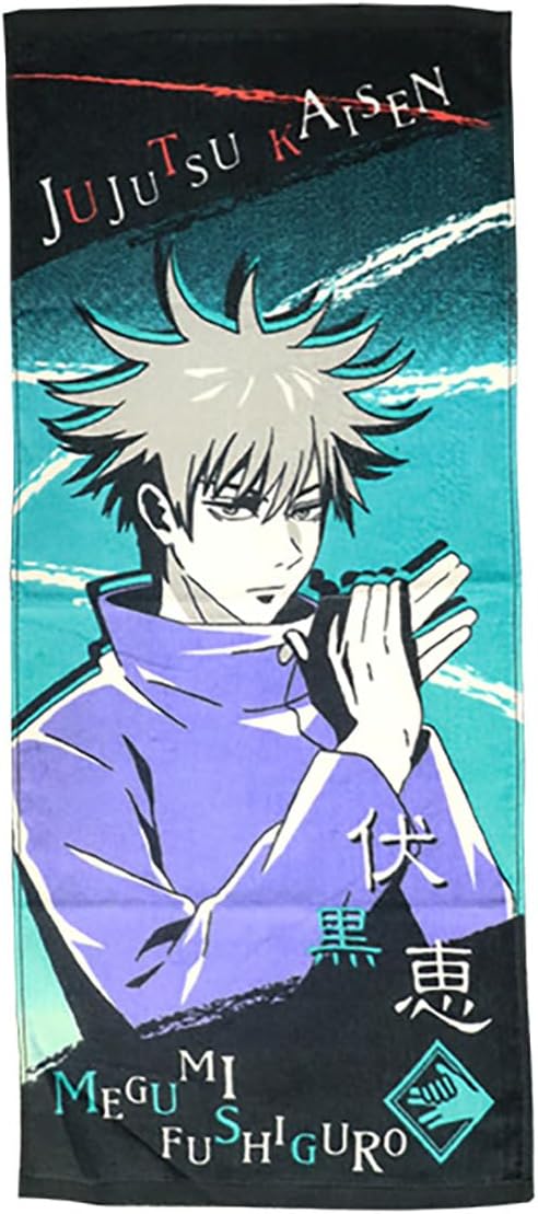 Bandai 4375000300 Megumi Fushikuro Anime Goods Face Towel