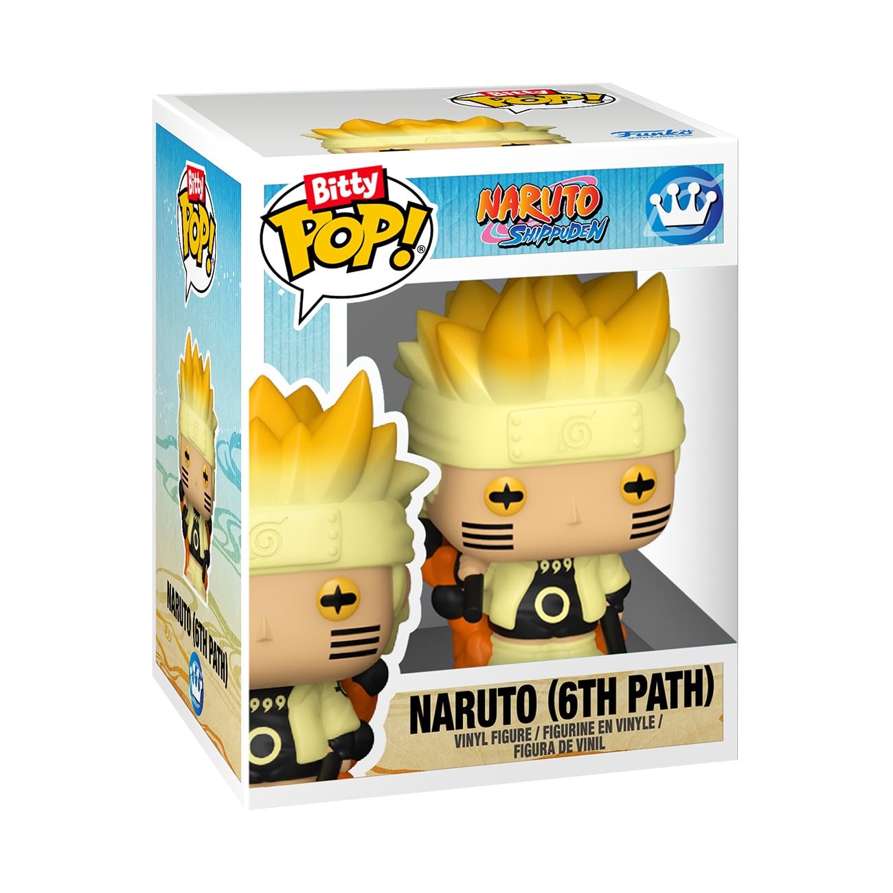 Funko Bitty POP! Naruto Shippuden - Team 7 4 Pack with Chase | 0.9-inch Vinyl Figures 8