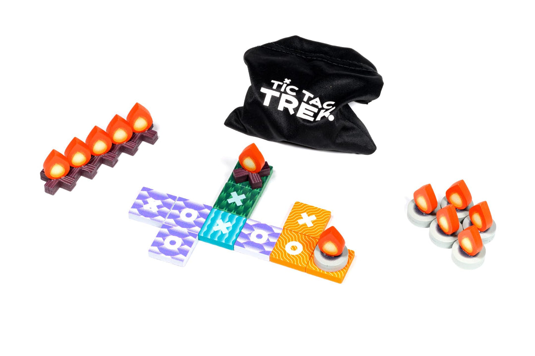Alley Cat Games Tic Tac Trek - Tic Tac Toe Exploration Tin Game