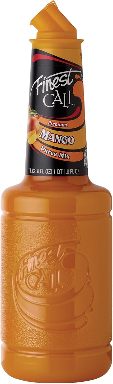 Finest Call Mango Puree - Premium Alphonso Mango Cocktail Mix for Drinks, Desserts & Cooking