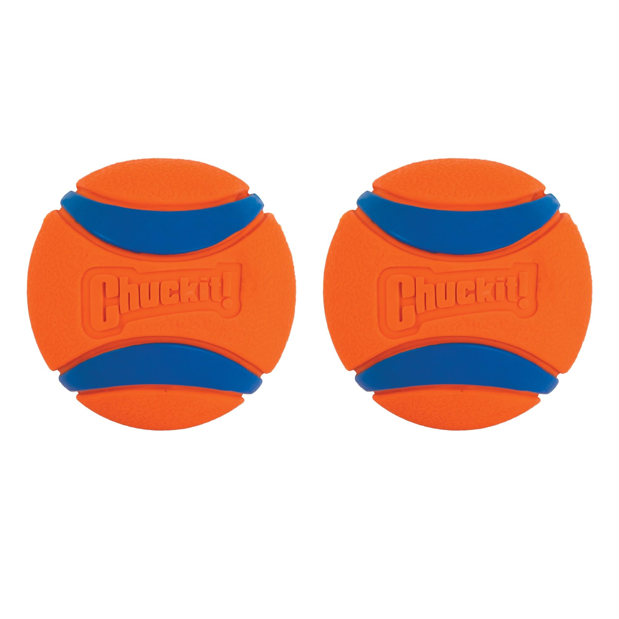 Chuckit! Ultra Ball - Durable High Bounce Rubber Dog Toy | Launcher Compatible | Small Size, 2 Pack