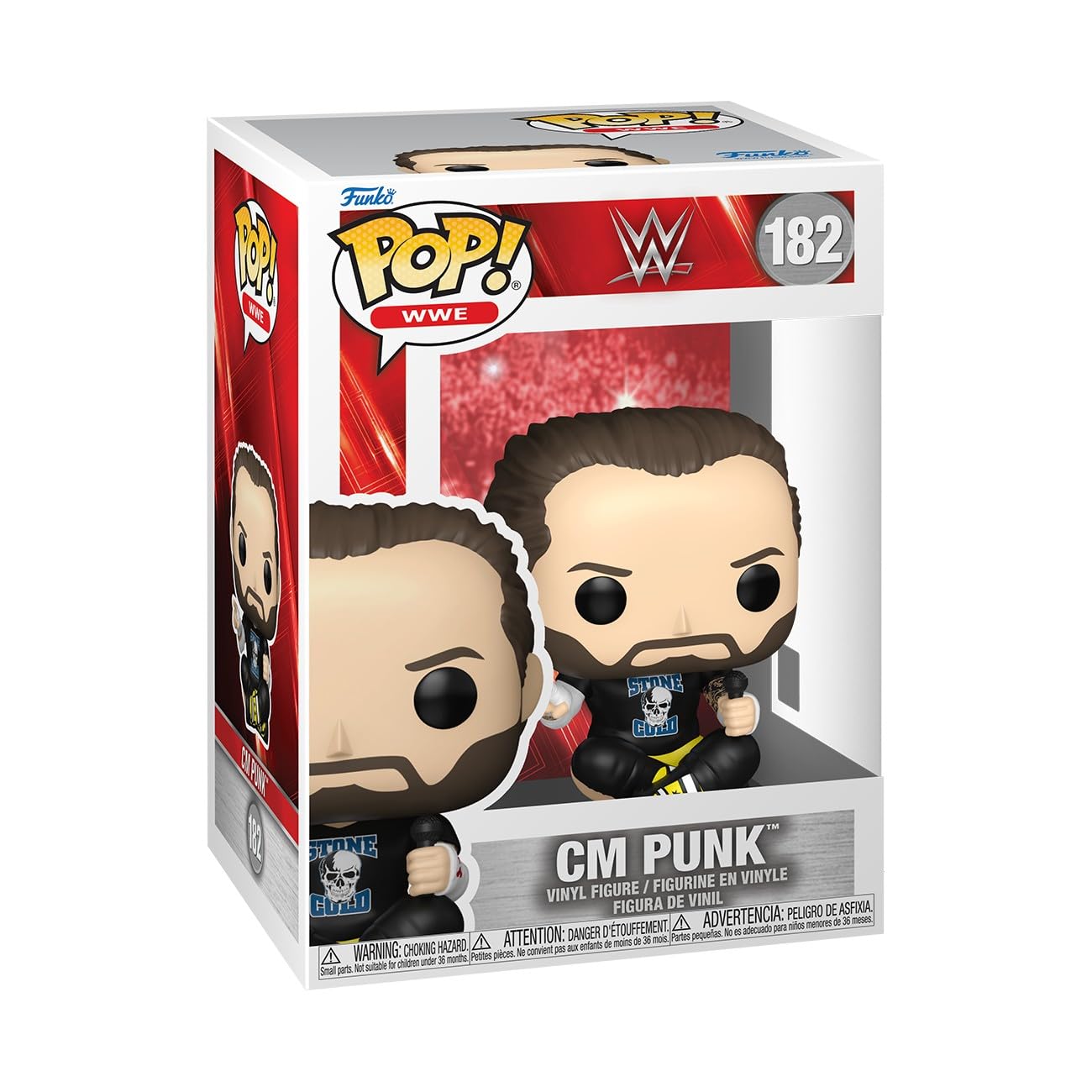 Funko POP! WWE CM Punk Collectable Vinyl Figure | Chibi Style | Approx 3.75 Inches 1