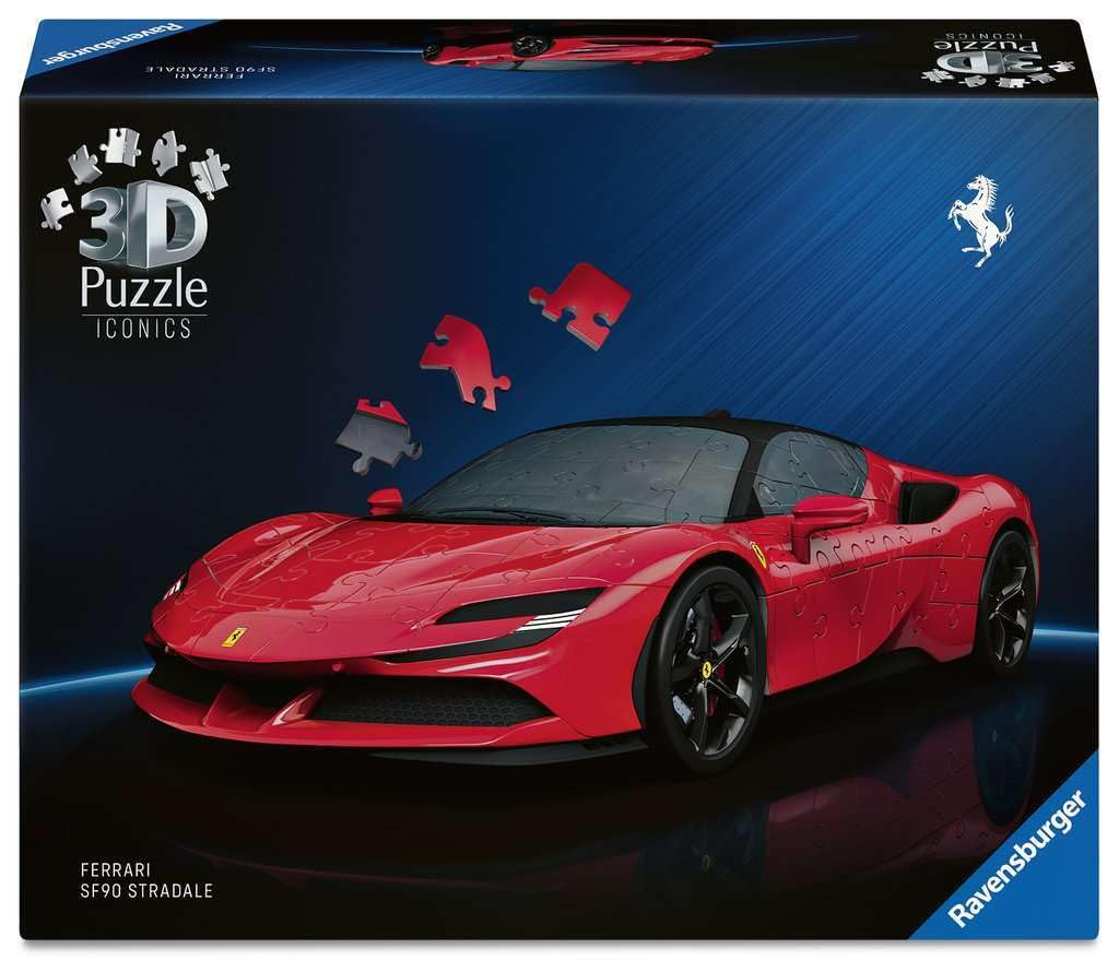 Ravensburger Ferrari Stradale 108-Piece 3D Jigsaw Puzzle 10