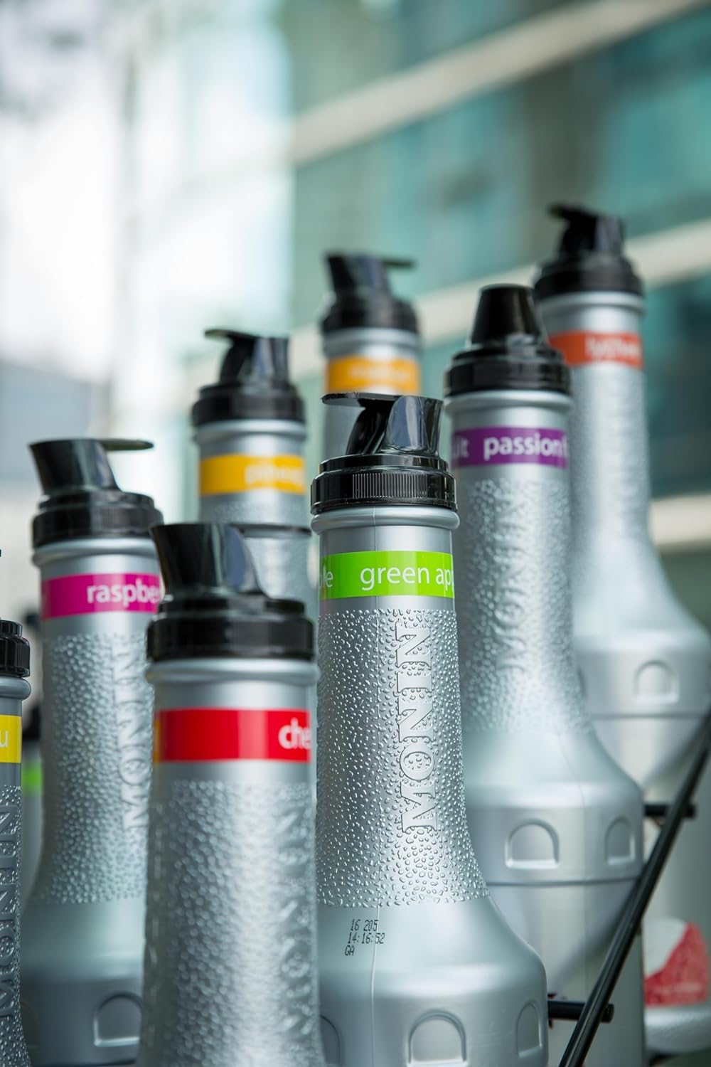 Monin Himbeer-Fruchtmix-Püree 1 l – Natürliches Aroma und Farbe für Cocktails, Smoothies, Mocktails 3