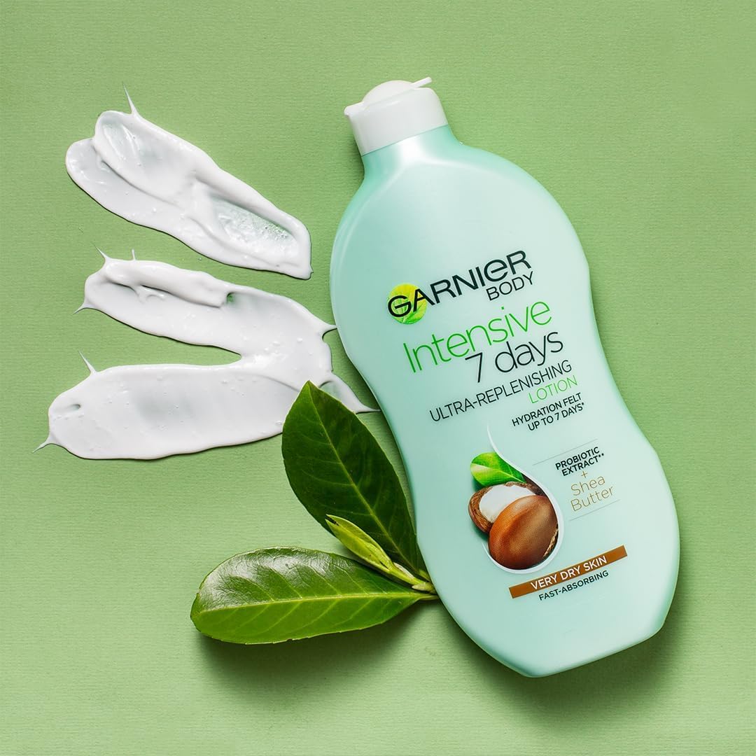 Garnier - Intensive 7 Days Shea Butter & Probiotic Extract Body Lotion (400ml) 10