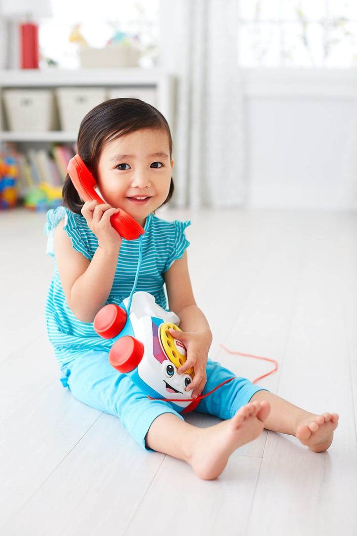 Fisher-Price Chatter Telephone - Classic Pull-Along Toy for Toddlers 12M+