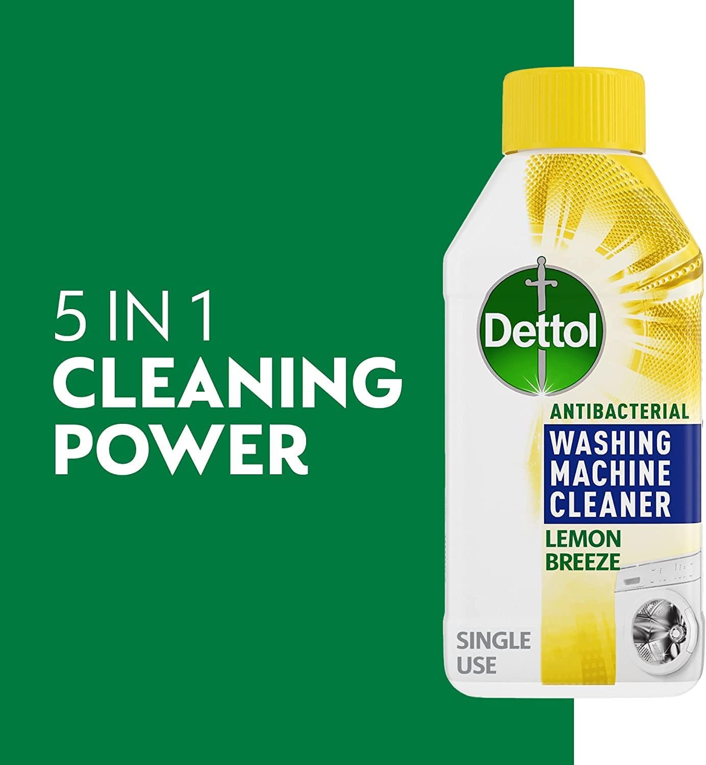 Dettol – Lemon Breeze Antibakterieller Waschmaschinenreiniger (250 ml)