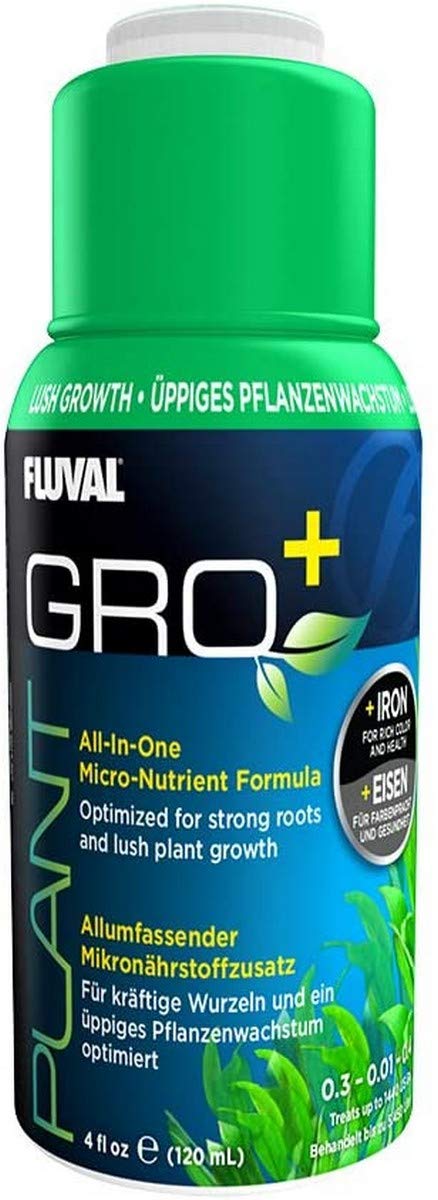 Fluval Plant Gro Aquarium Plant Fertiliser - Liquid, 120 ml | Promotes Growth & Vitality