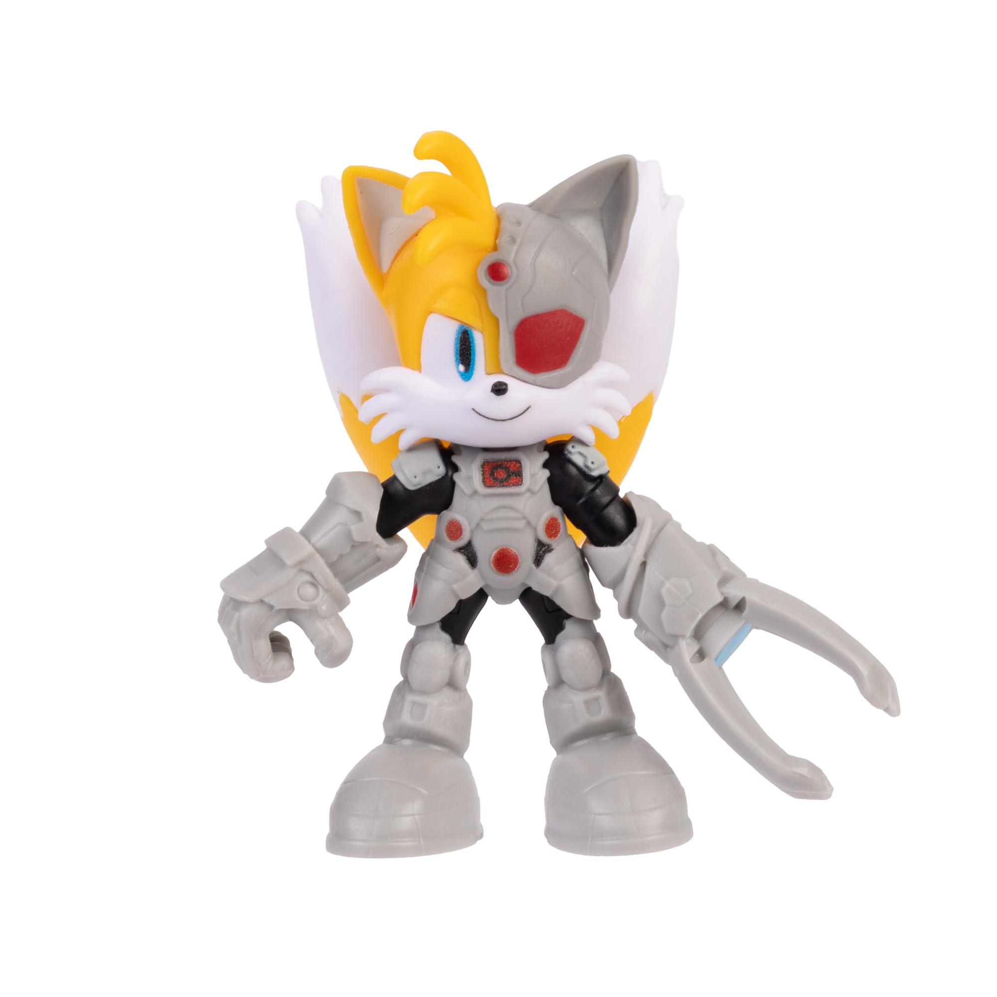 Sonic The Hedgehog DC Crossover Tails as Cyborg Action Figure - 2.5in / 6.35cm | Highly Articulated 1