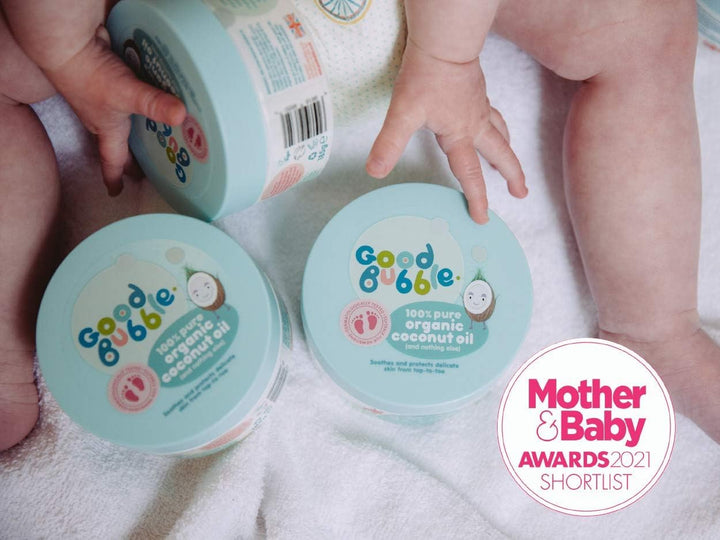 Good Bubble Organic Coconut Oil for Baby Massage (185g)