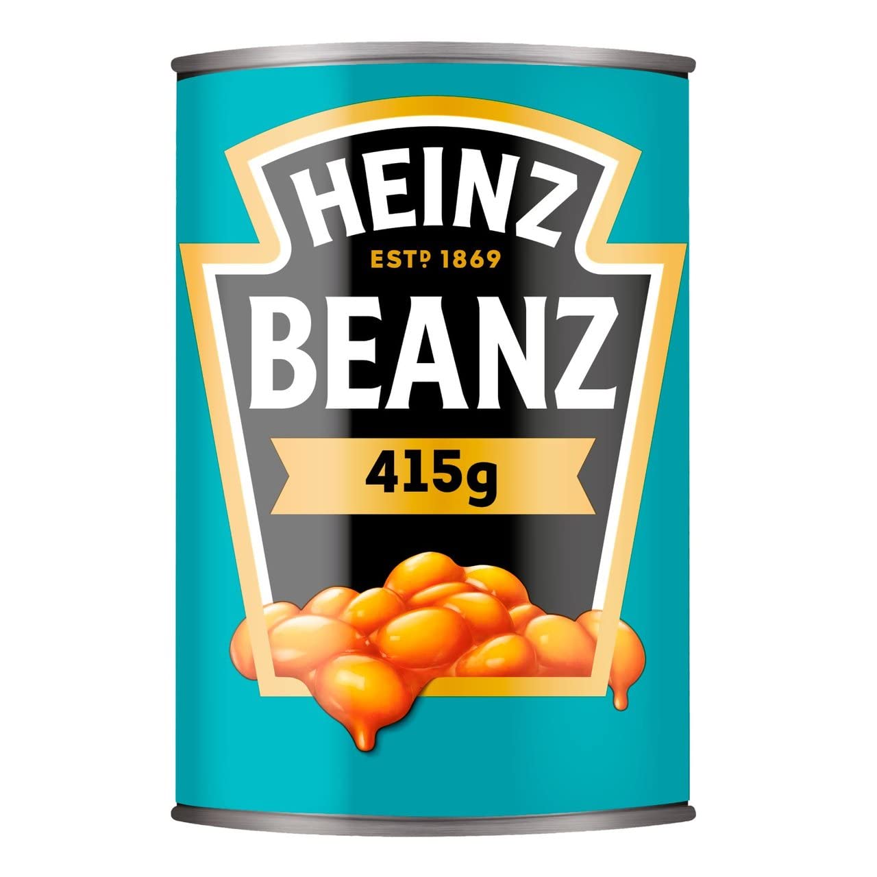 HEINZ Baked Beans - 4 x 415g Cans | High in Protein & Fibre | Vegan & Vegetarian 2