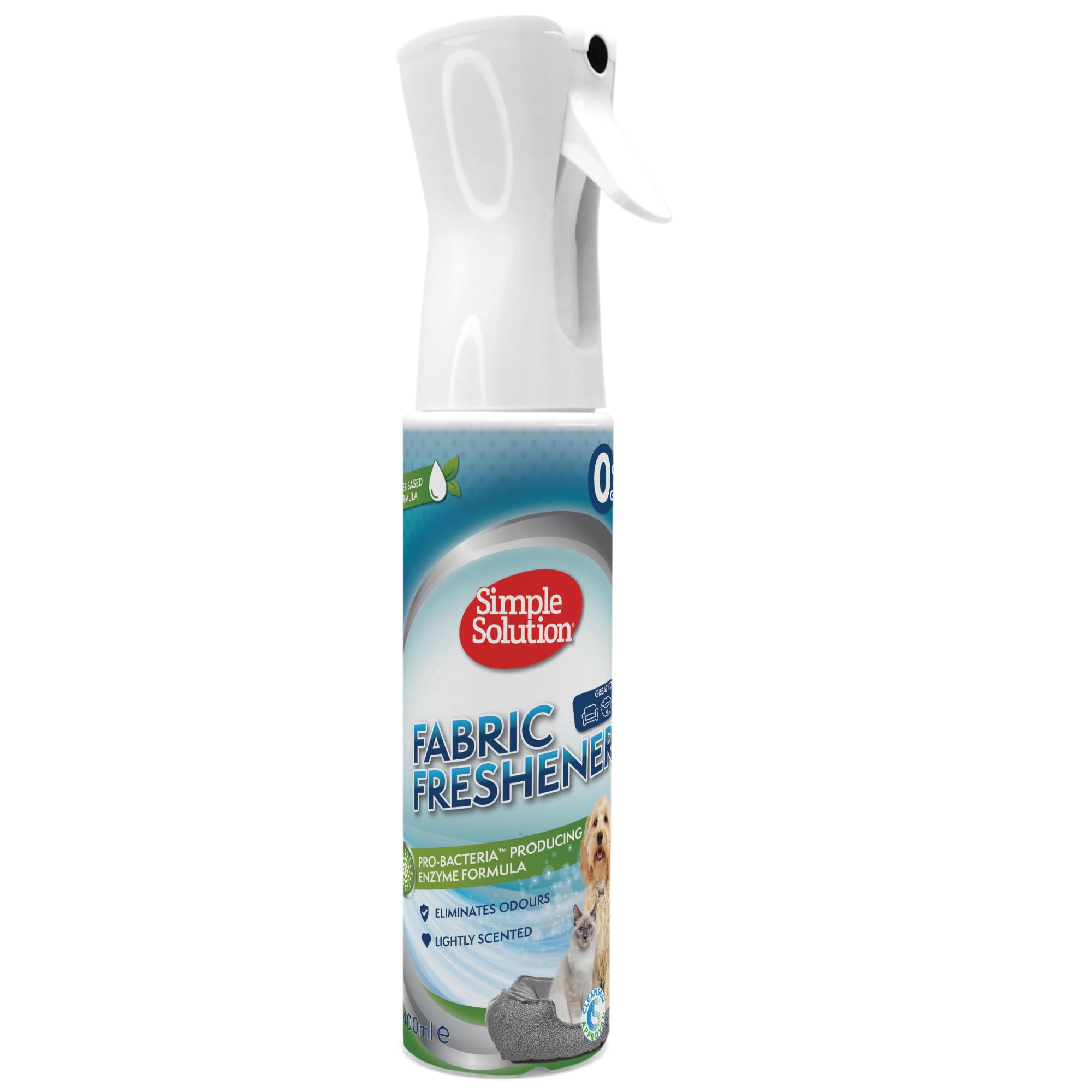 Simple Solution Fabric Freshener - Pro-Bacteria Enzyme Formula | Linen Scent | 400ml
