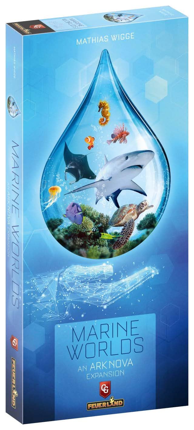 Capstone Games Ark Nova: Marine Worlds Board Game Expansion 1