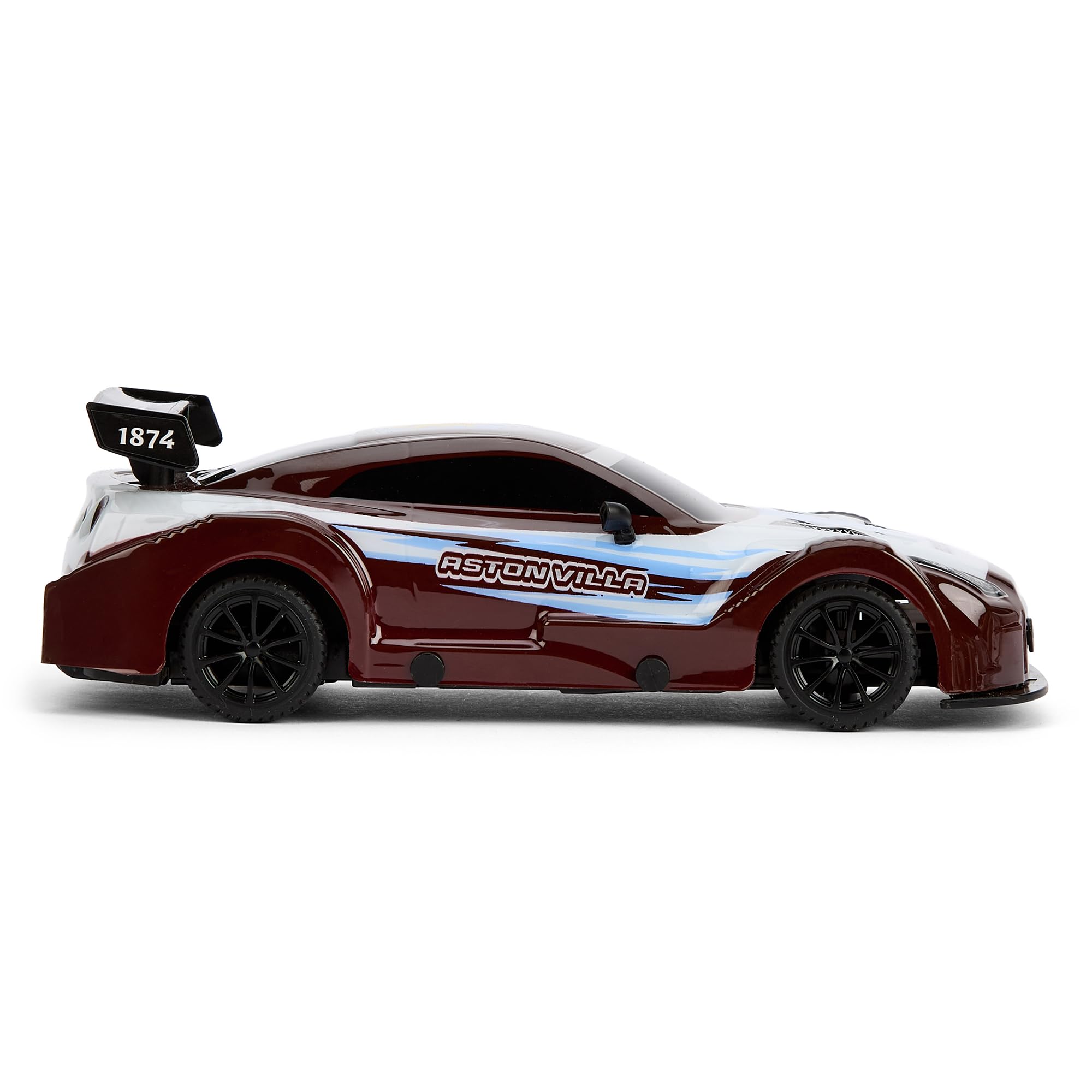 Aston Villa FC Officially Licensed RC Sports Car - 1:24 Scale Remote Controlled Vehicle for Kids 2