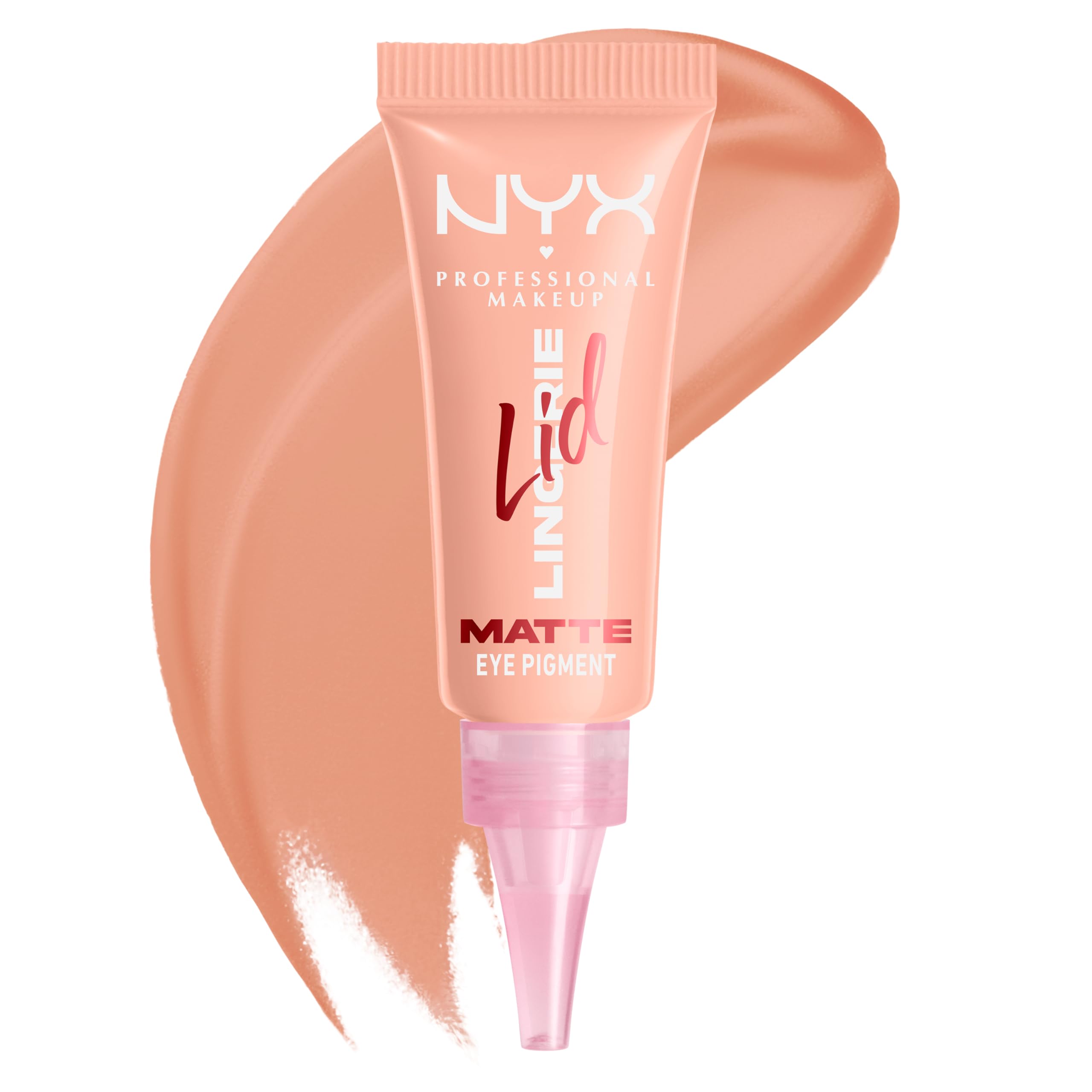NYX PROFESSIONAL MAKEUP Lid Lingerie Cream Eye Pigment Eyeshadow - Up to 24H Wear | In-Nude-Endo | 6 ml