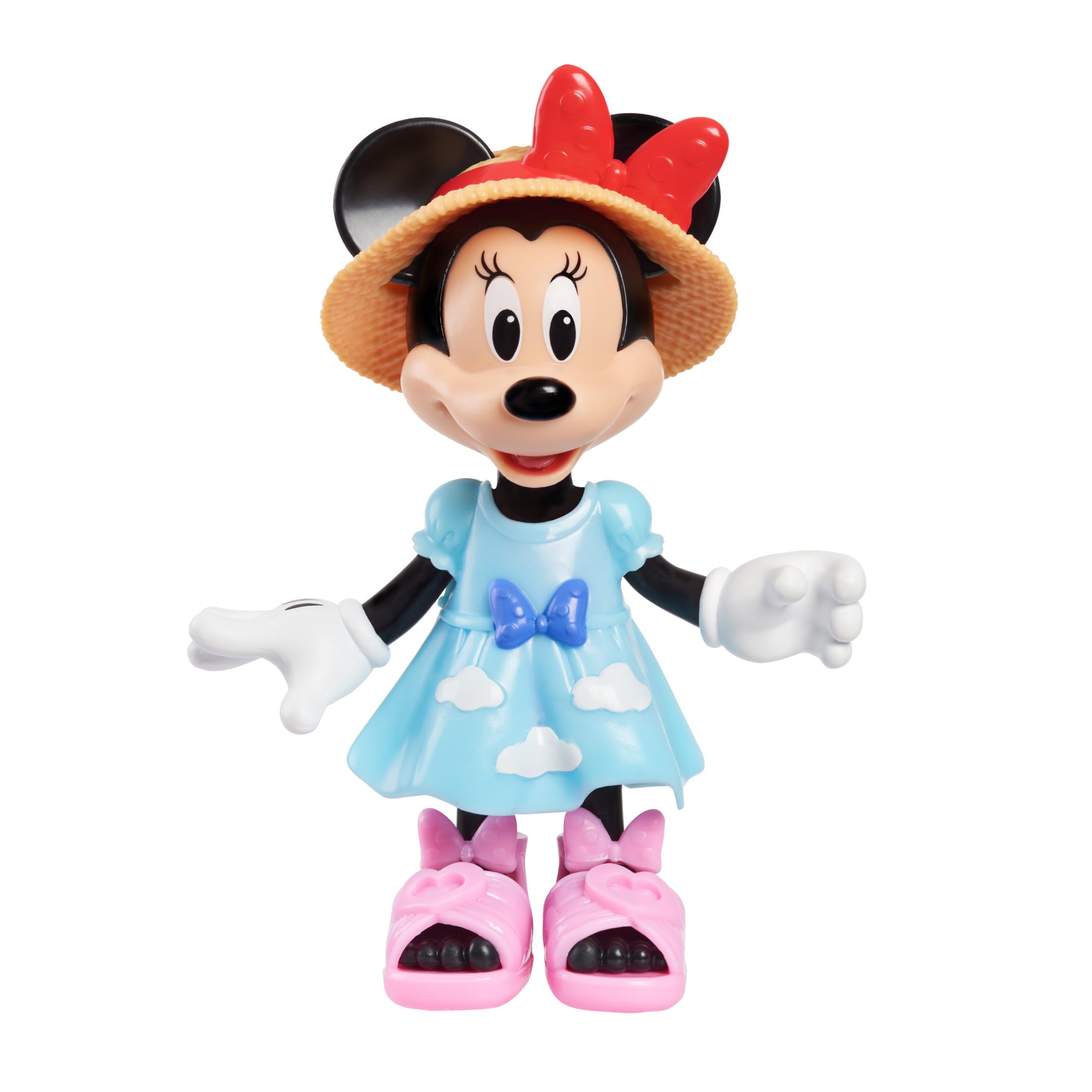 Just Play Minnie Mouse Fashion Doll & Accessories Set | 6-inch Doll | 9 Outfits | Ages 3+ 3