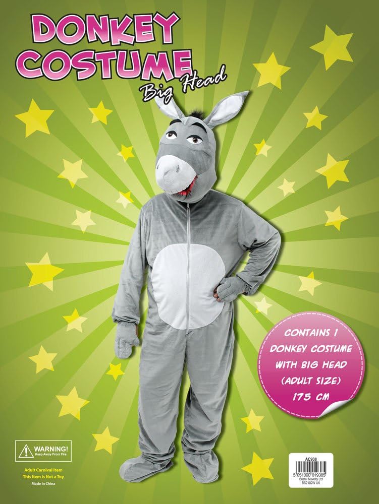 Bristol Novelty Donkey Costume - 44-Inch Chest Size 2