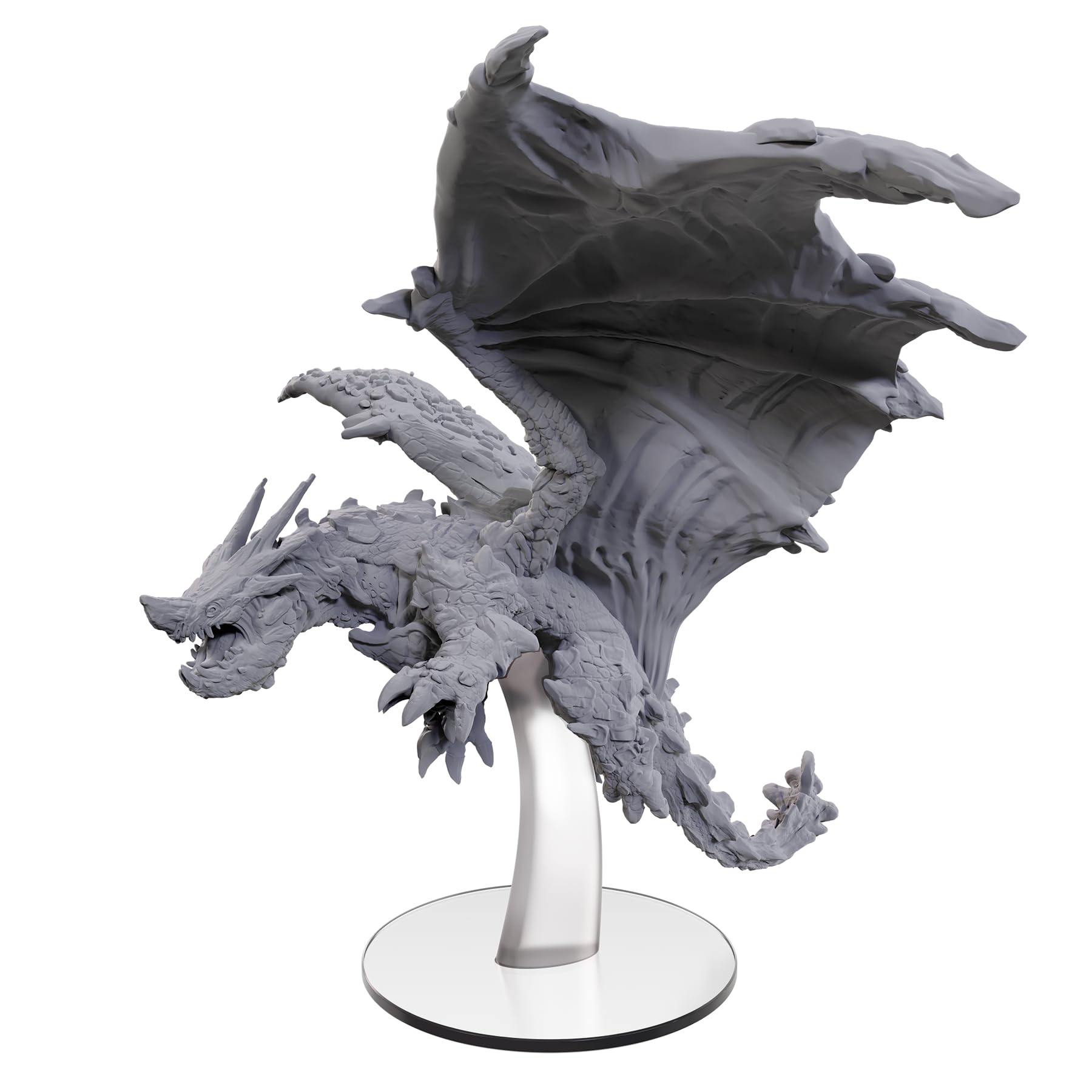 WizKids Pathfinder Battles Adult Adamantine Dragon Miniature | Plastic | Huge Size
