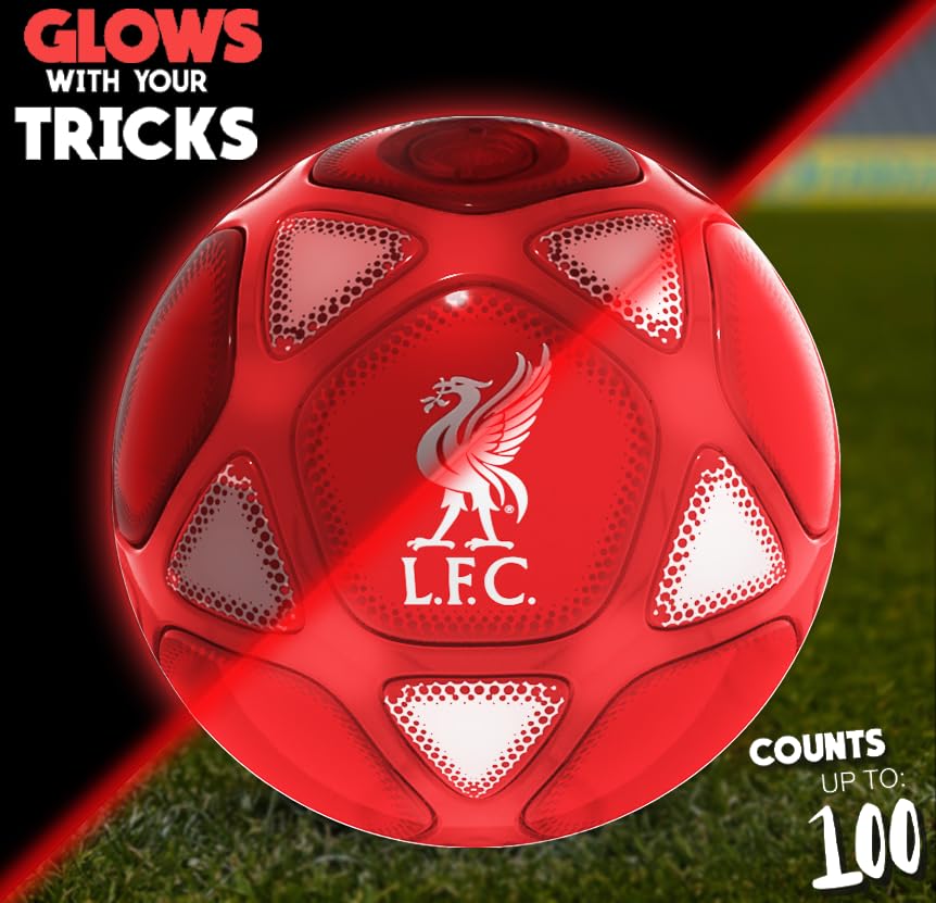 Smart Ball Liverpool Counter Ball - Counting Football with Lights & Sounds for Kids 6+ 2