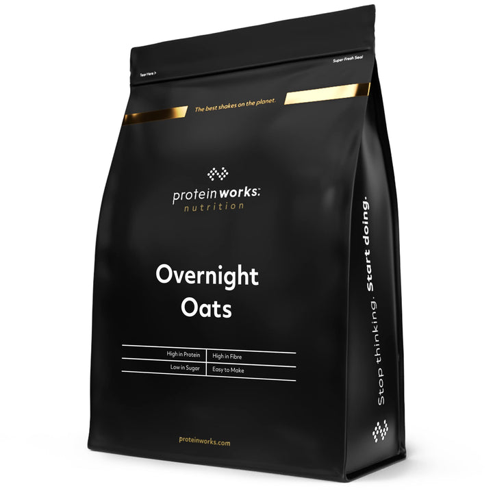 Protein Works - Dark Choc Raspberry Overnight Oats | High Protein, Low Sugar Breakfast | 500 g