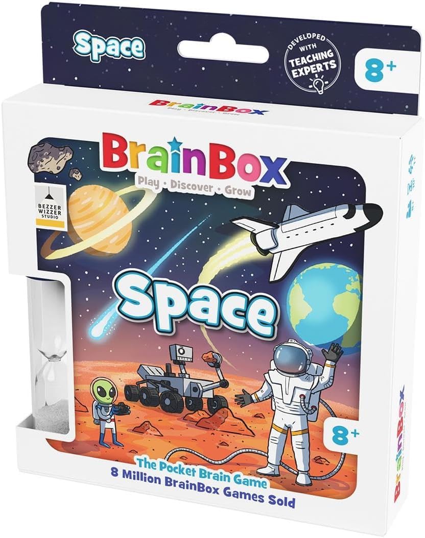 BrainBox Brainbox Pocket – Weltraum-Kartenspiel (BEZBB04EN) 1
