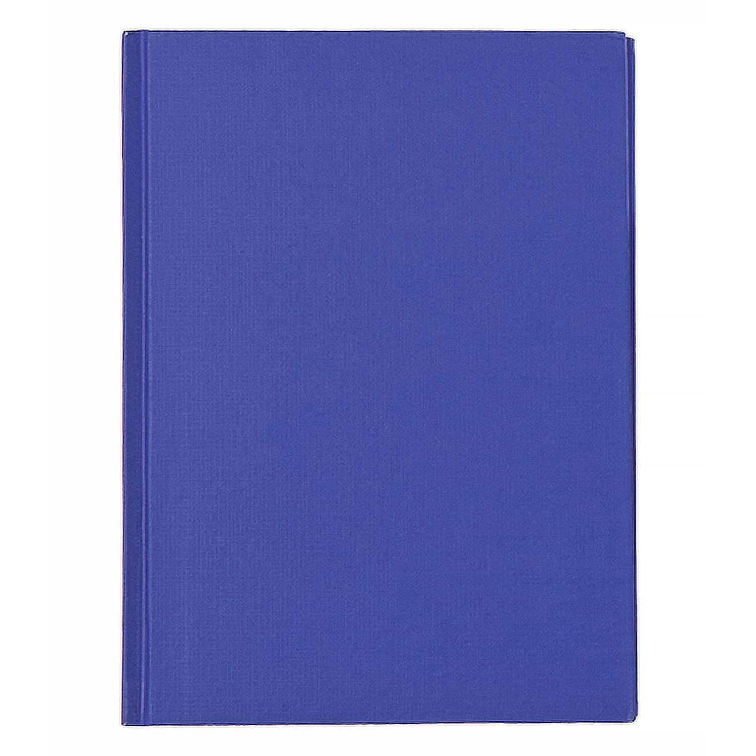 nu: Office Value A5 Casebound Manuscript Notebook - Blue | 192 Pages | 70gsm Feint Ruled Paper