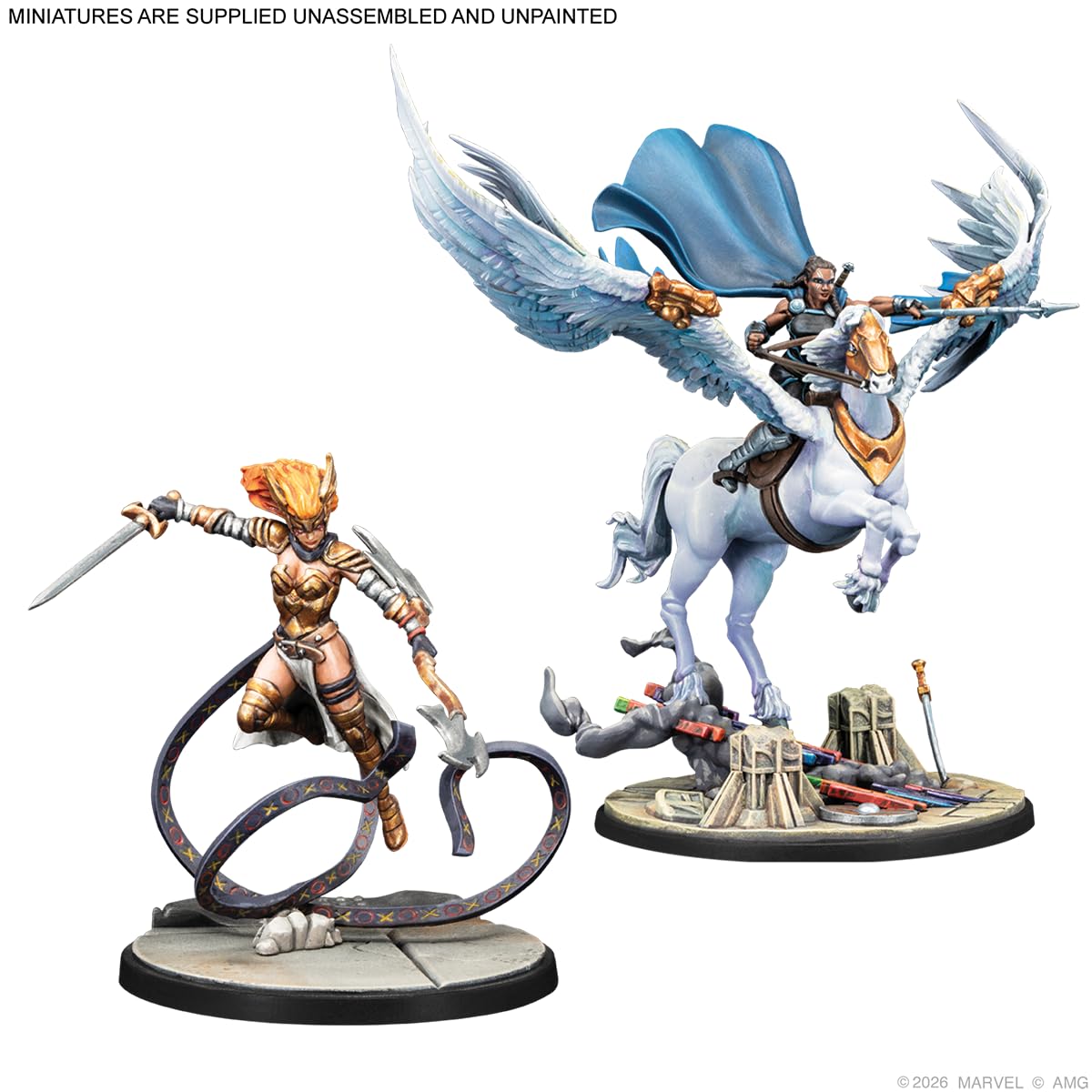 Asmodee Marvel: Crisis Protocol - Asgardians Starter Set | Ages 14+ | 2 Players | 90 Minutes Playing Time 3