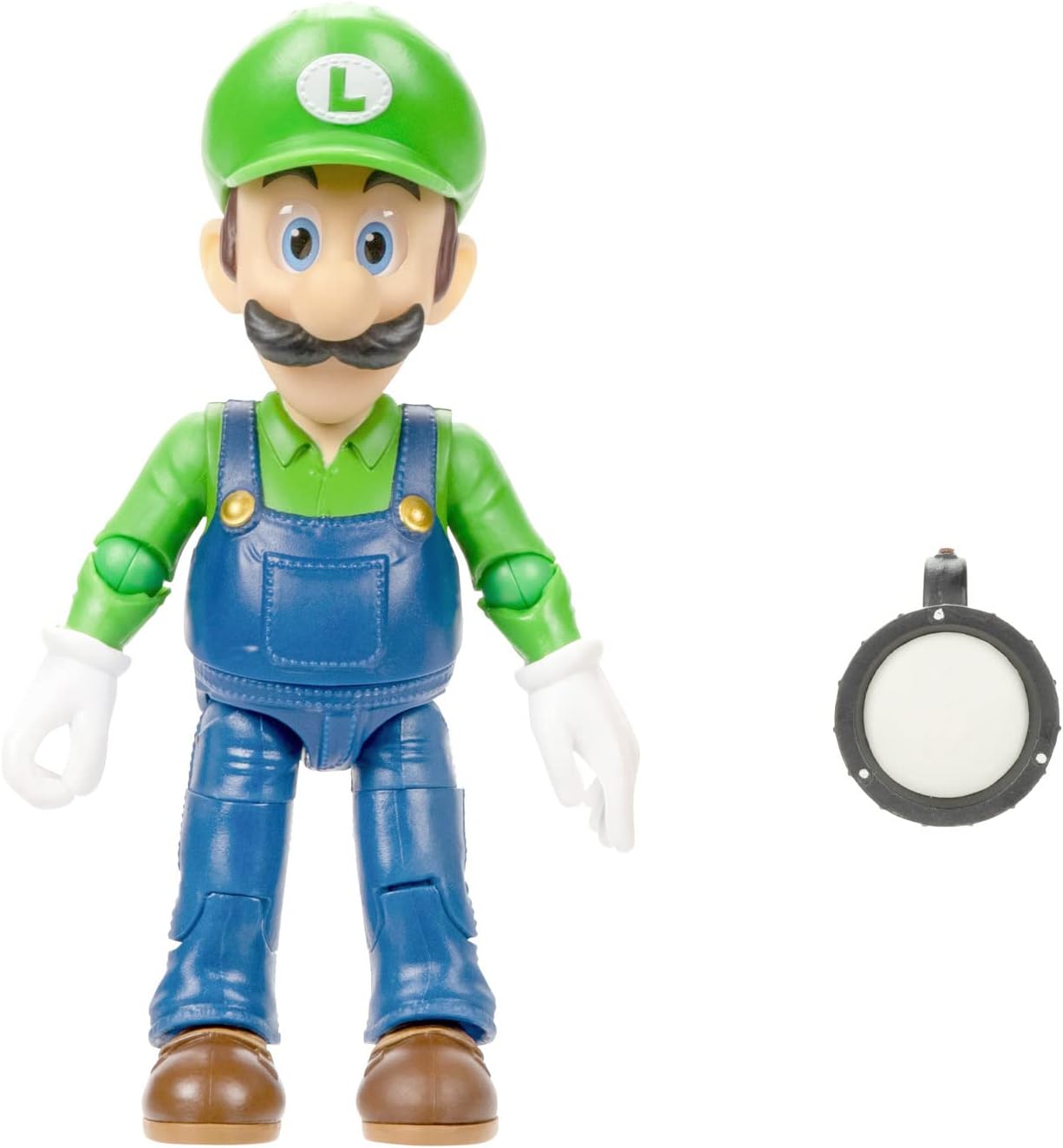 The Super Mario Bros. Movie - 5" Luigi Action Figure with Flashlight Accessory